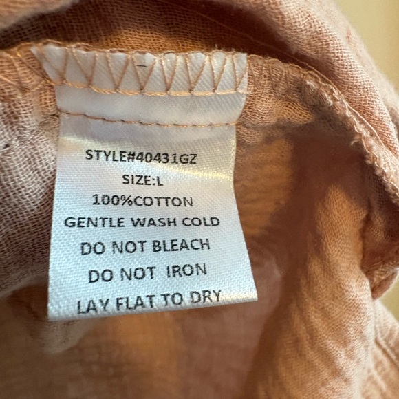 Cotton Guaze Top - Picture 4 of 6